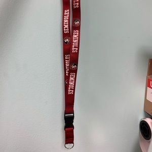 Florida State University lanyard